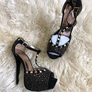 Studded heels